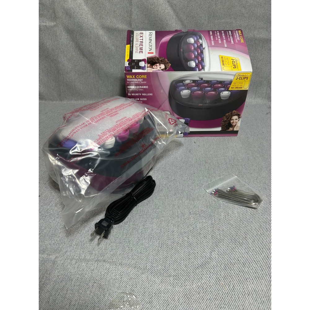 Remington Hot Rollers Women OS Purple Extreme Volume & Shine Wax Core H5600